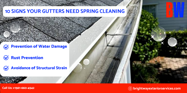 10 Signs Your Gutters Need Spring Cleaning