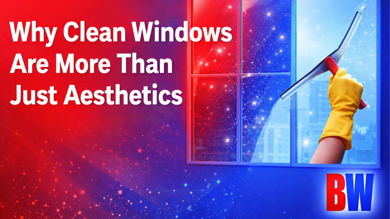 Why Clean Windows Are More Than Just Aesthetics – Brightway Cleaning