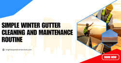 Simple Winter Gutter Cleaning And Maintenance Routine