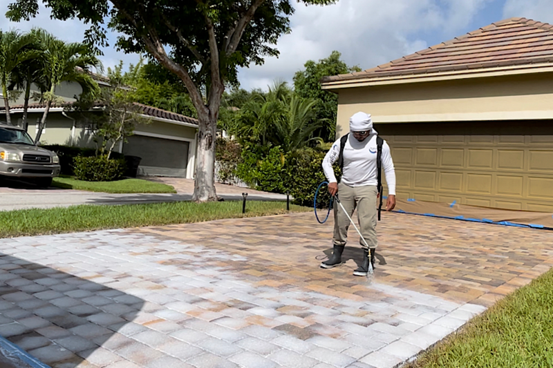 Paver Sealing Services - Brightway Cleaning 