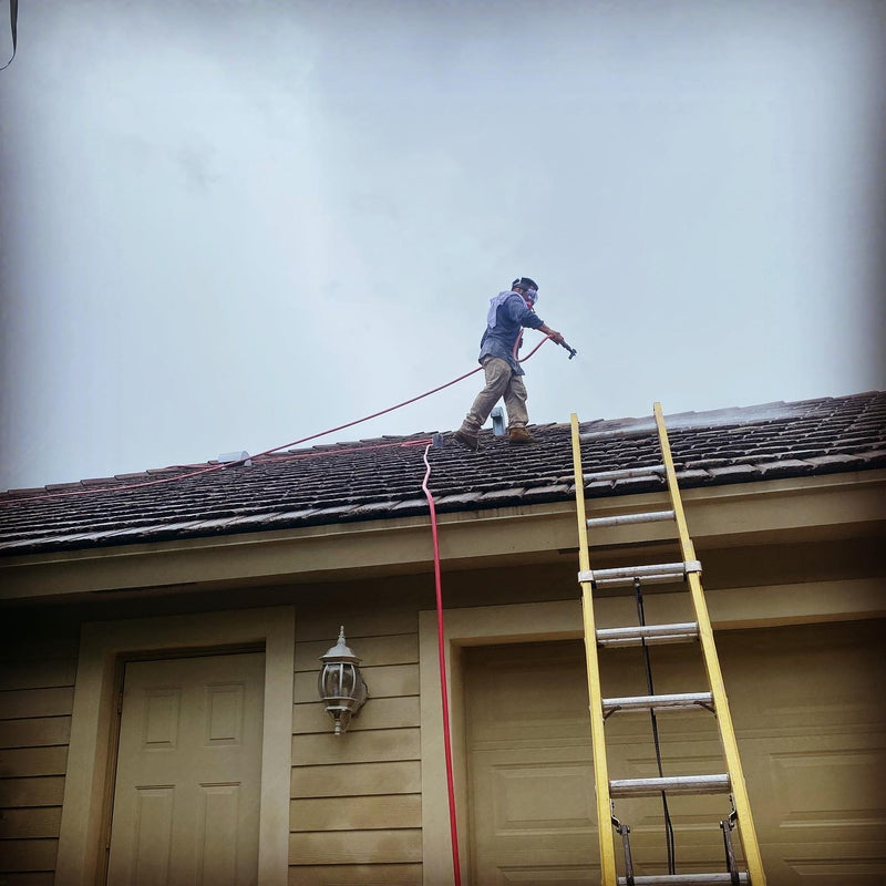 Pressure Washing for Roof Cleaning - Brightway Cleaning 